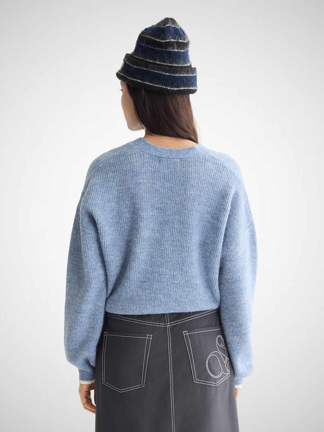Fuzzy Relaxed Cardigan (8299649990864)