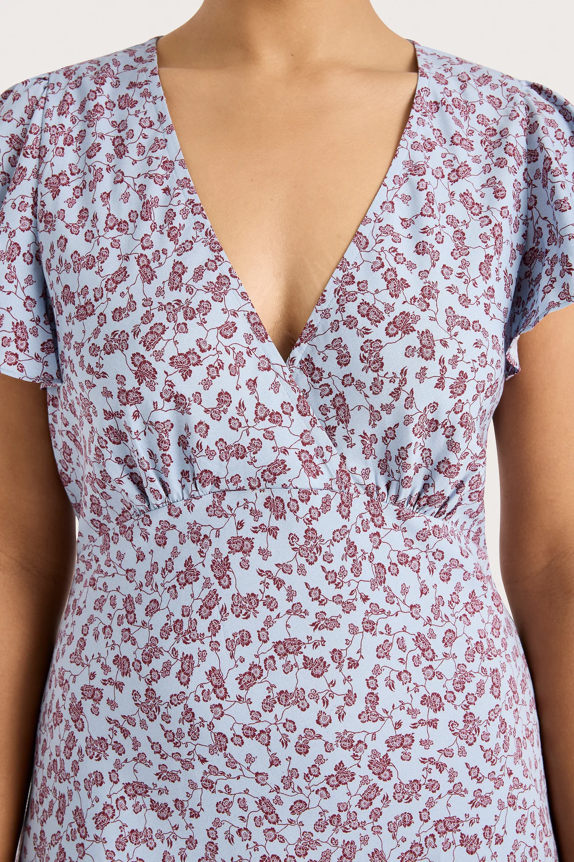 Amaryllis Floral Dress (8245132886224)