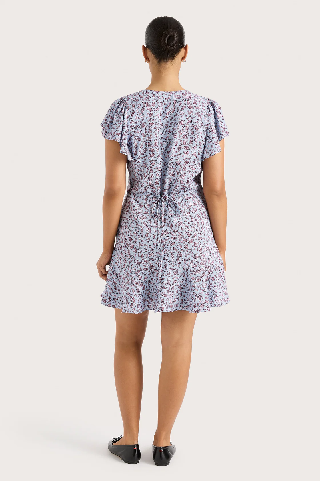 Amaryllis Floral Dress (8245132886224)