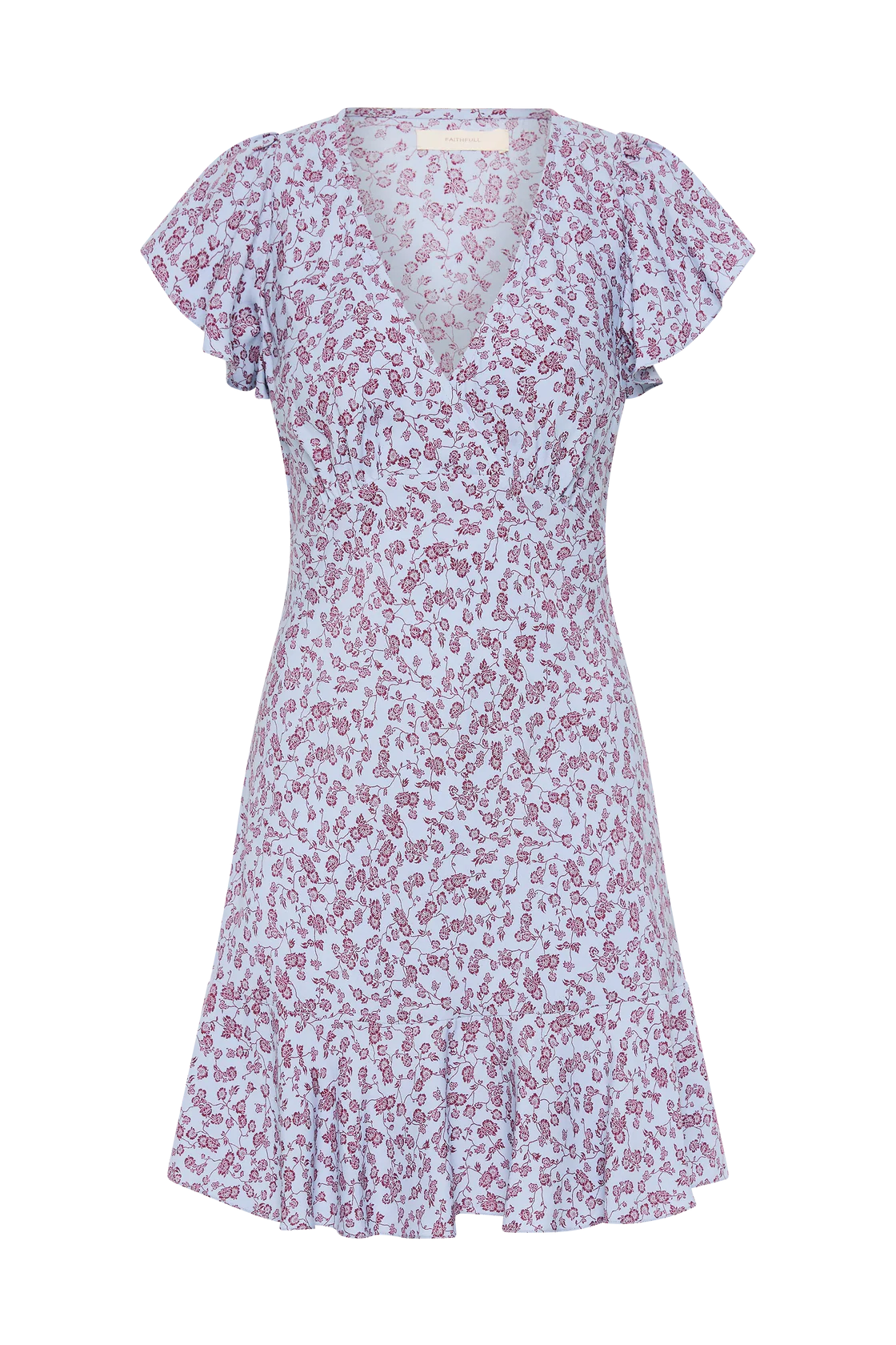 Amaryllis Floral Dress (8245132886224)