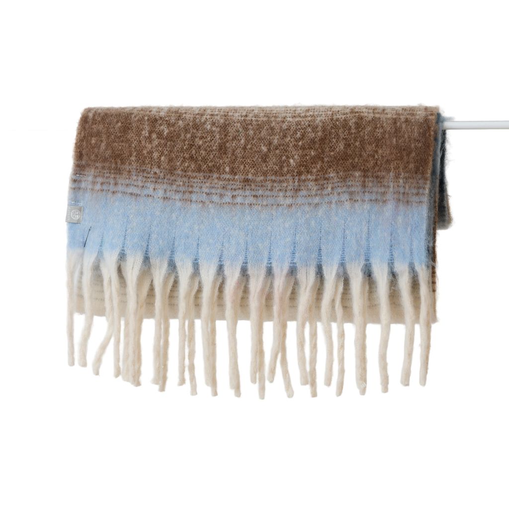 Vanilla Baby Blue Scarf
