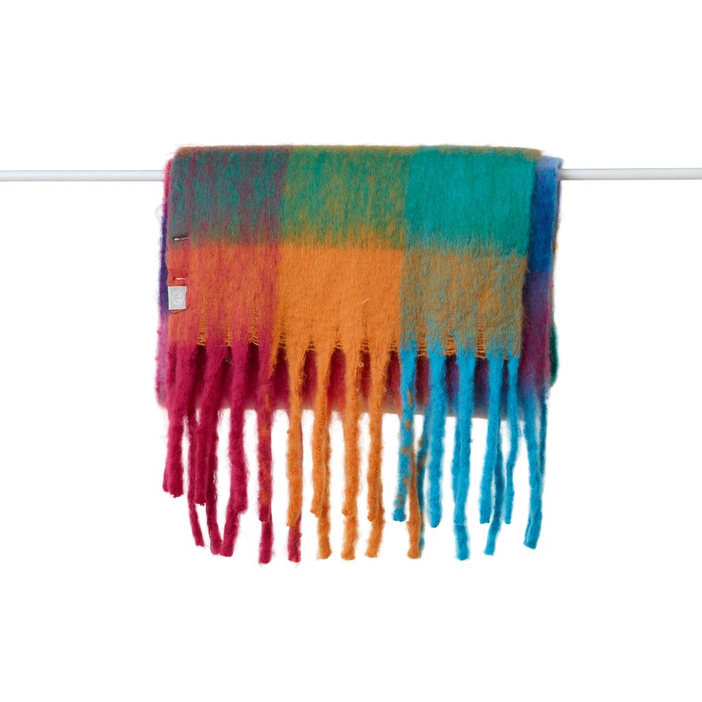 Fluffy Multi Scarf
