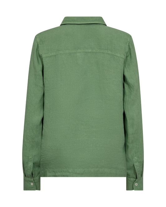 Enna Linen Pocket Blouse