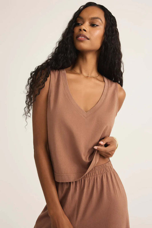 Sloane V-Neck Top (8248026595536)