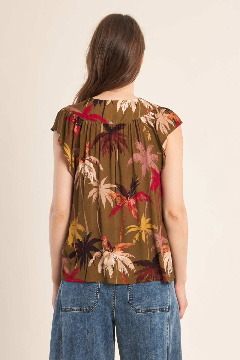 Flared Top Printed