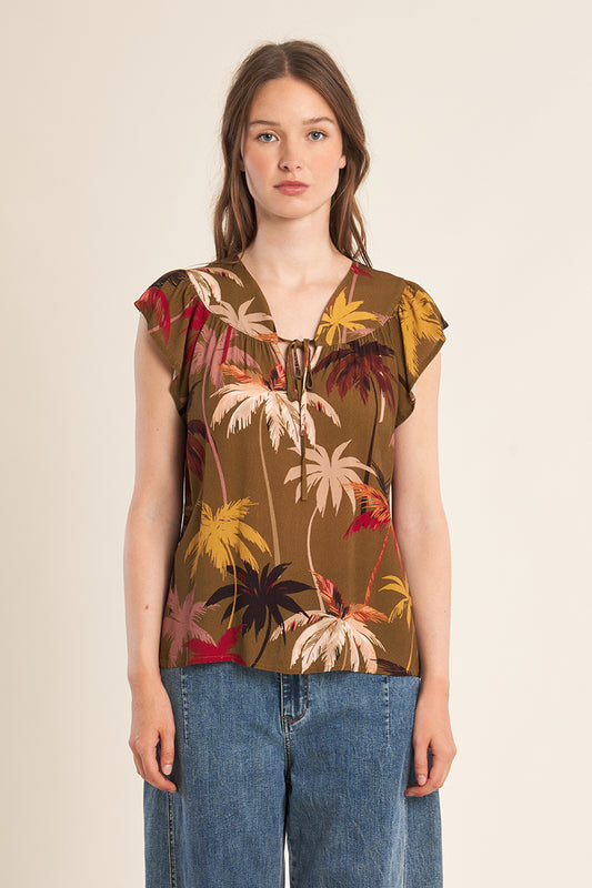 Flared Top Printed