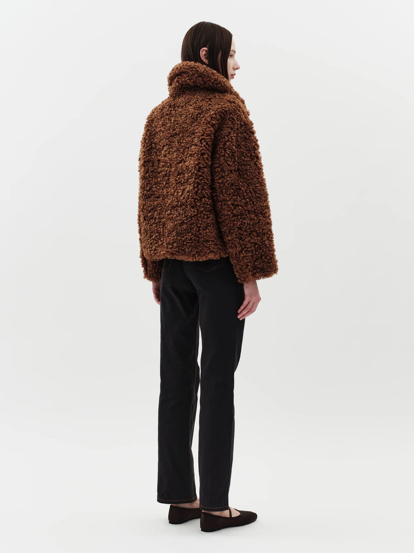 Traci Curly Borg Faux Fur