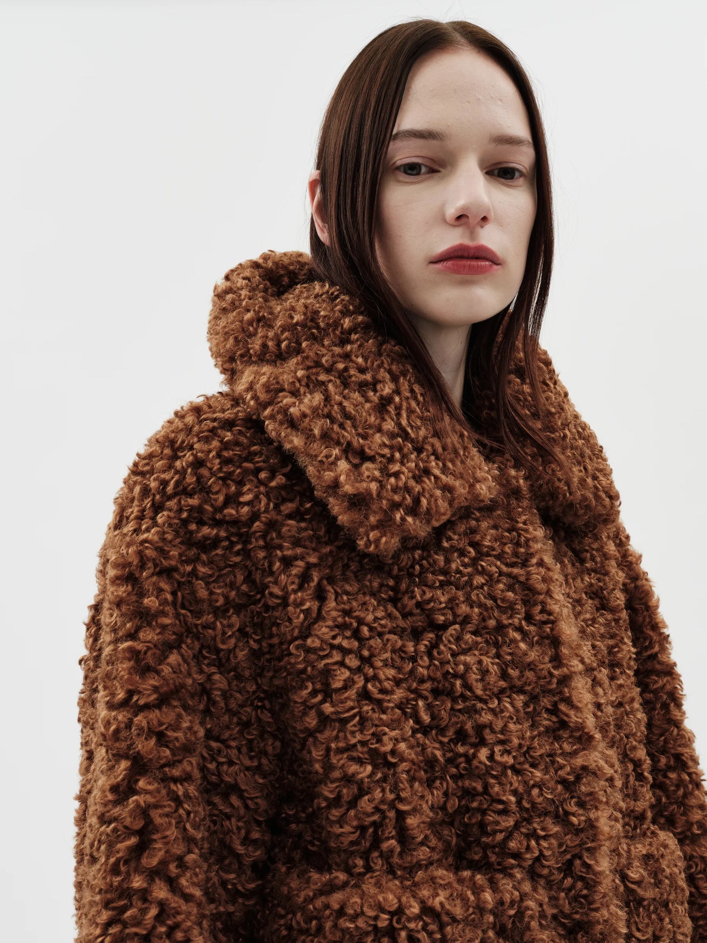 Traci Curly Borg Faux Fur