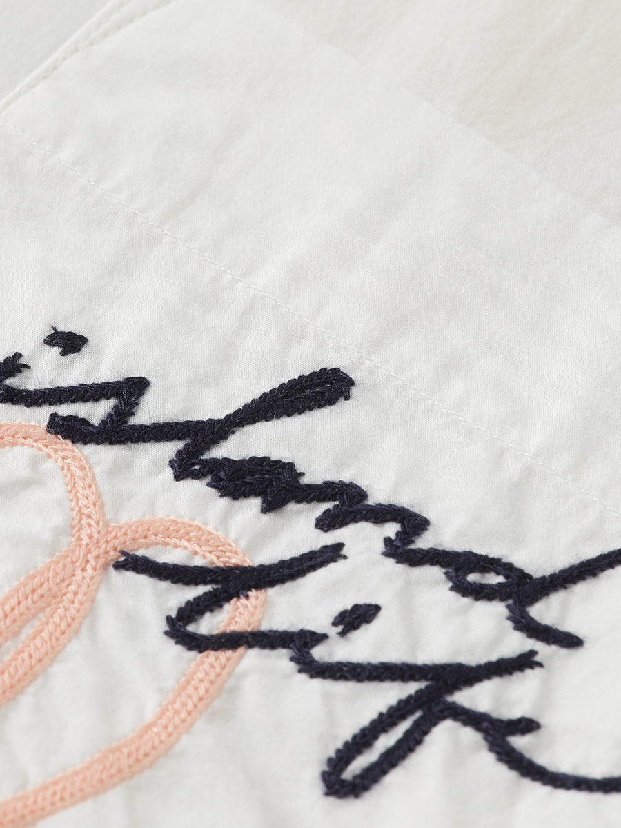 Embroidered Poplin Shirt (8290216902864)