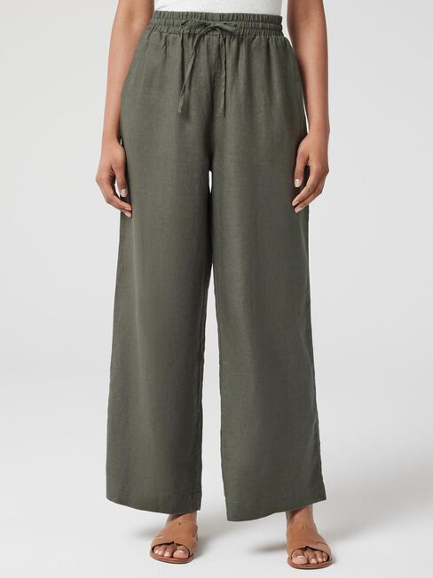 Lola Woven Linen Pant (8247706910928)