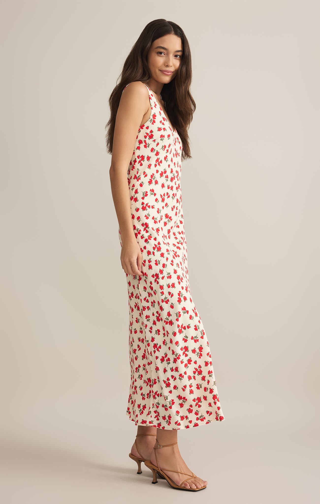 Hana La Rosa Ditsy Maxi Dress (8248045994192)