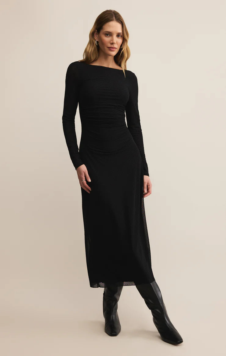 Spellbound Mesh Midi Dress
