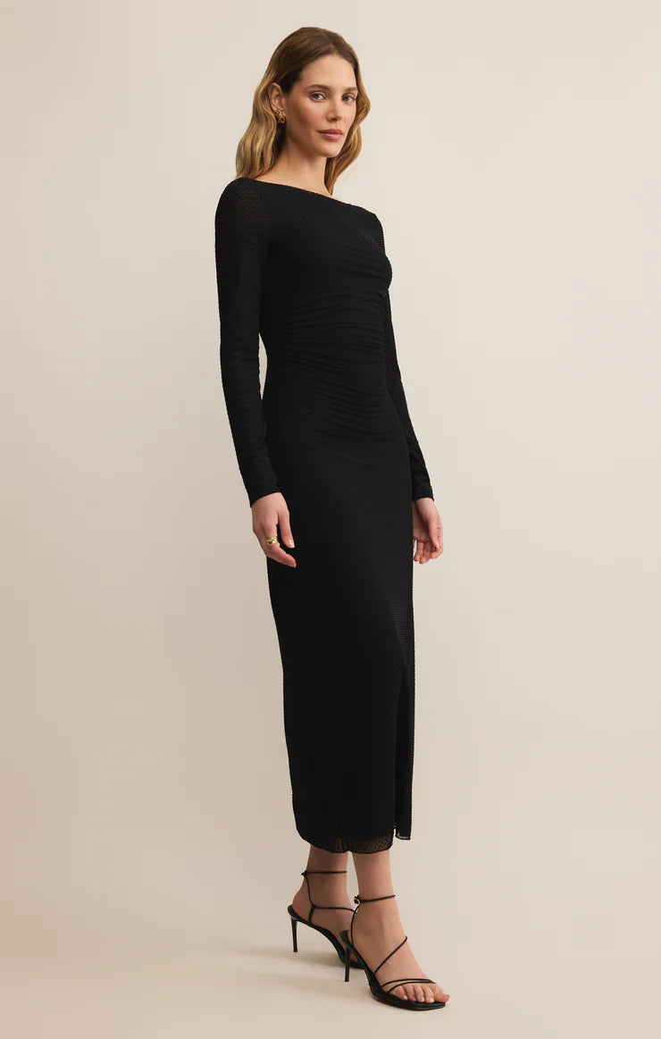 Spellbound Mesh Midi Dress