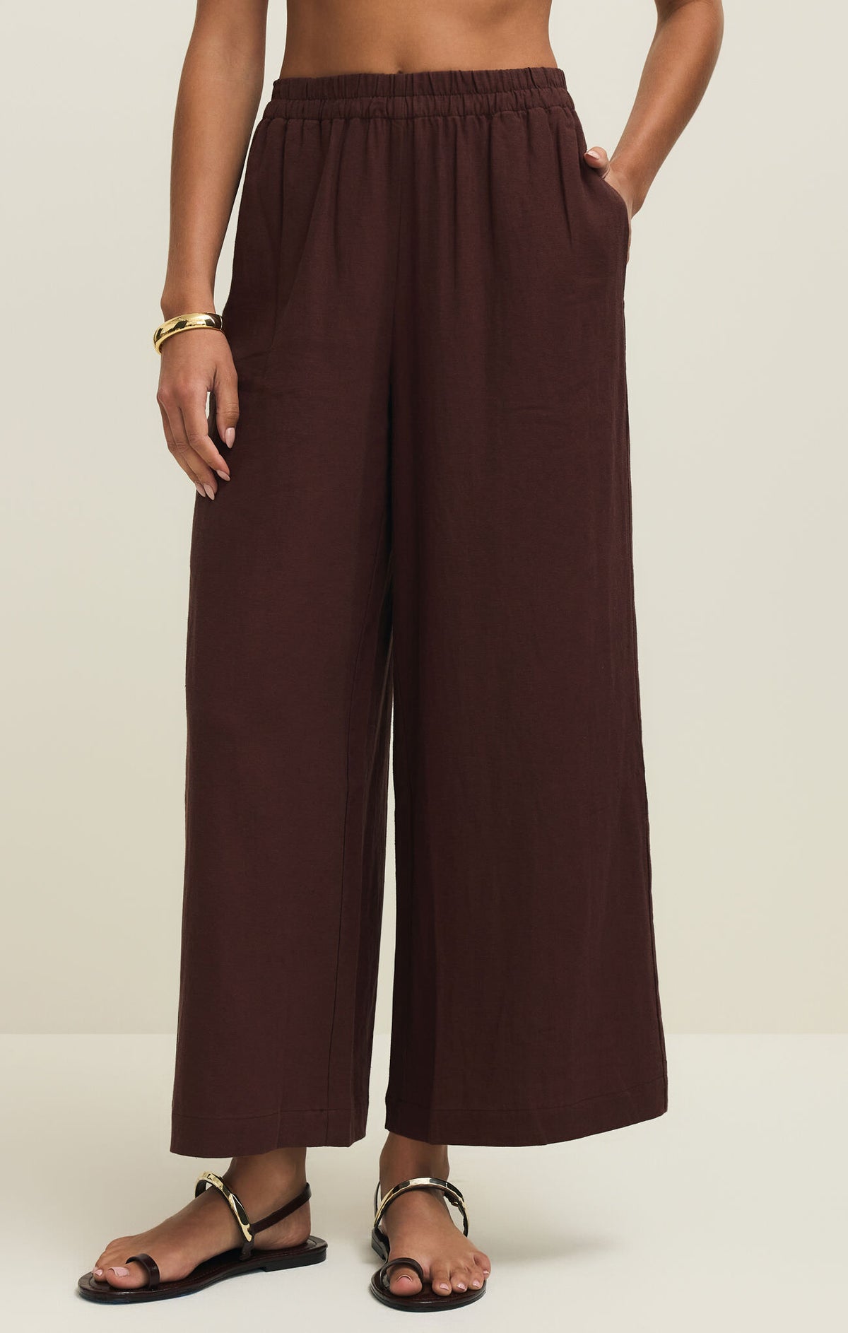 Pantalon en lin Scout