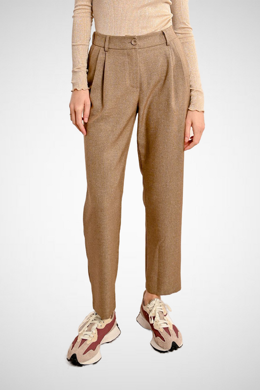 Heathered 7/8Th Cigarette Pants (8227538338000)