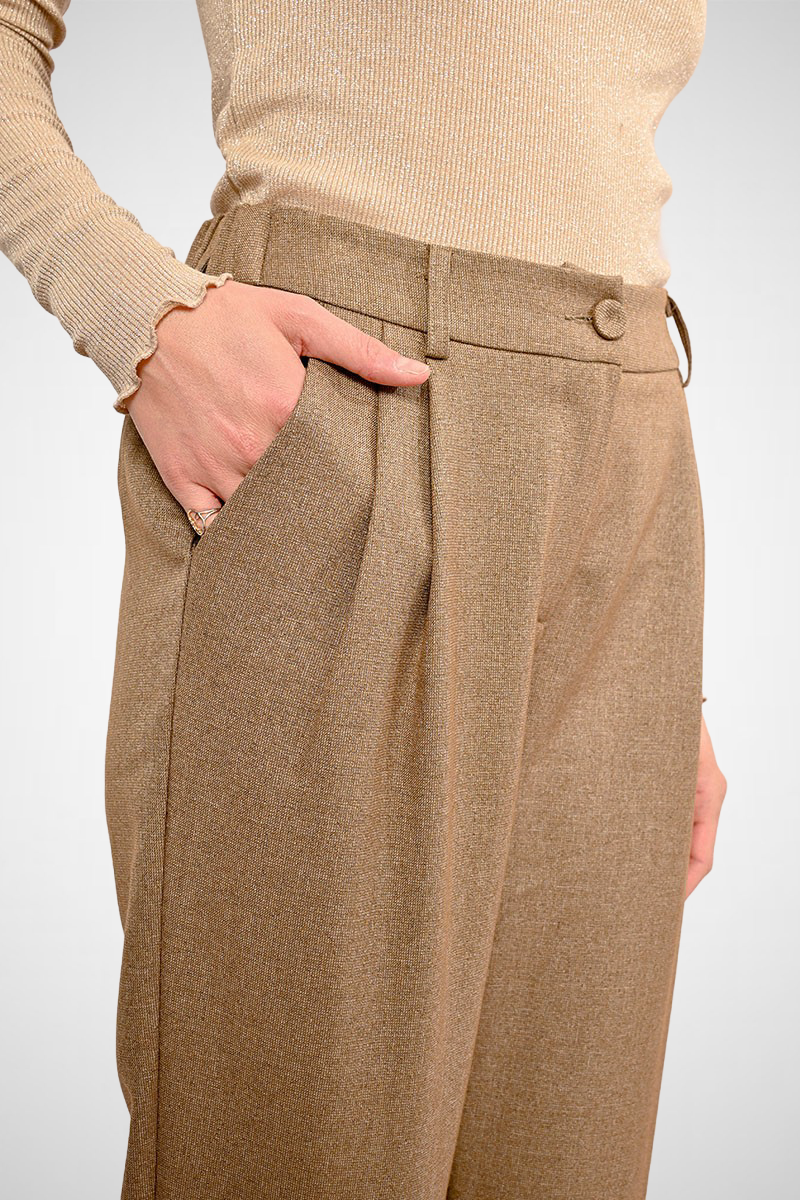 Heathered 7/8Th Cigarette Pants (8227538338000)