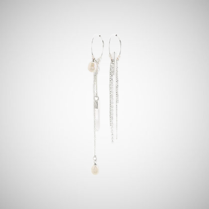 Starlight Hoops Silver-Plated (8302556578000)