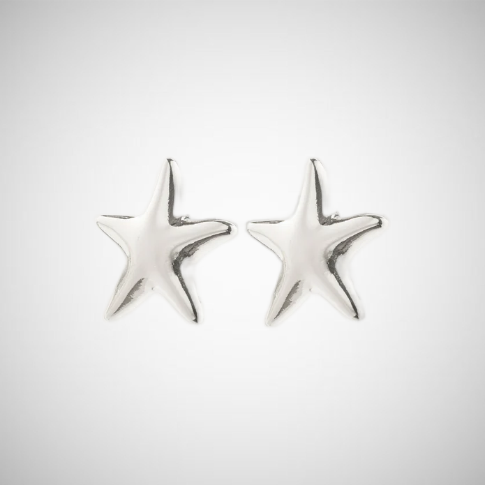 Force Recycled Earrings Silver-Plated (8302557429968)