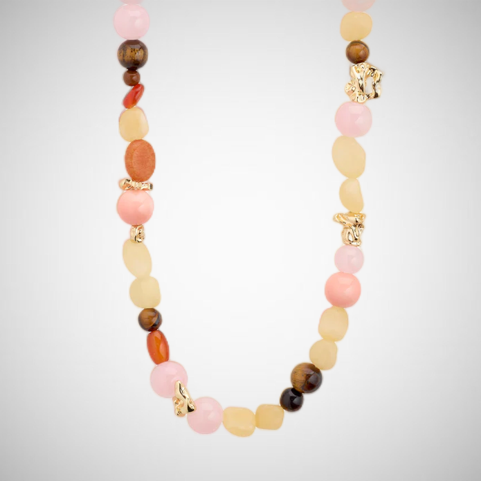 Dream Necklace Multi/Gold-Plated (8302557003984)