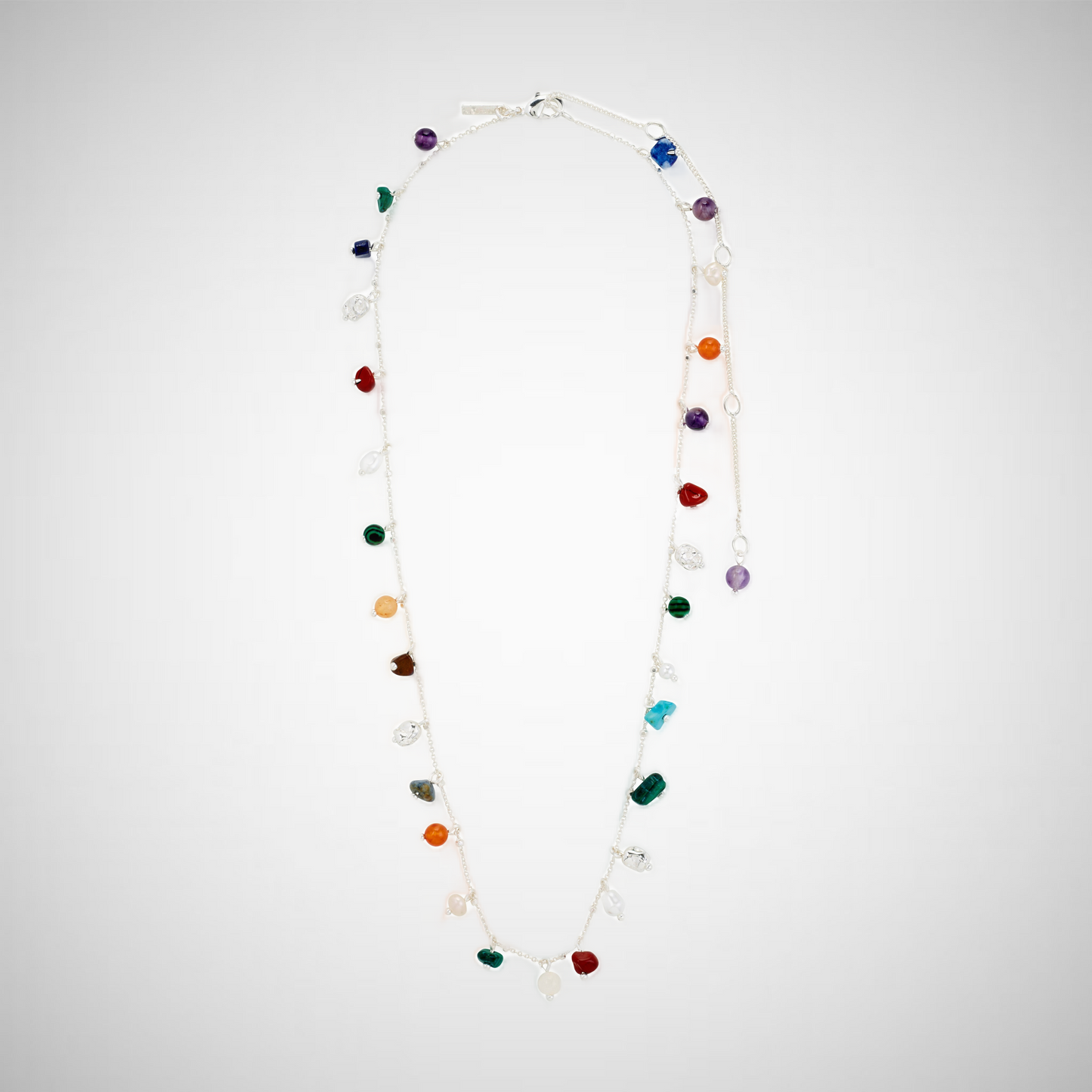 Between Necklace Silver-Plated (8335103688912)