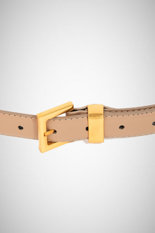 Leather Square Buckle Belt (8258937618640)