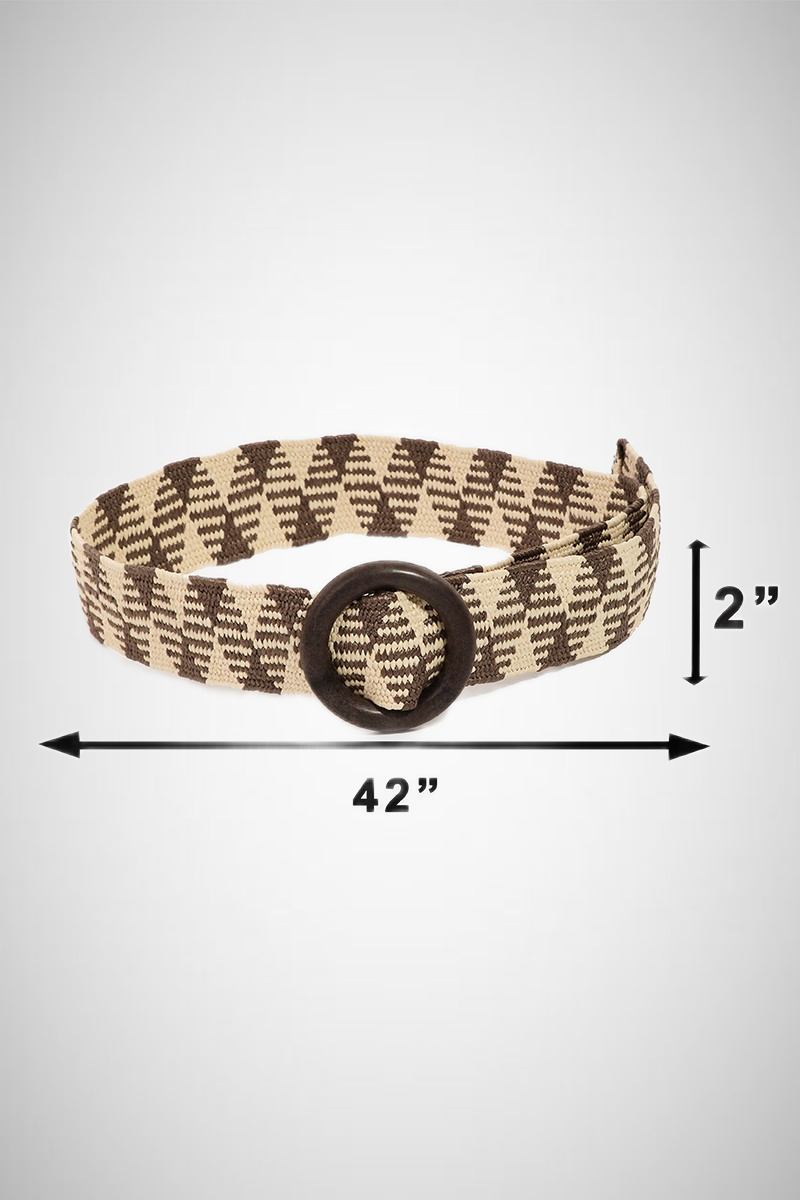 Boho Braided Hoop Buckle Belt (8258937585872)