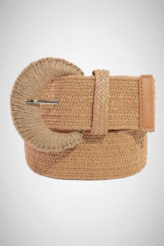 Large Braided Buckle Elastic Belt (8258937913552)
