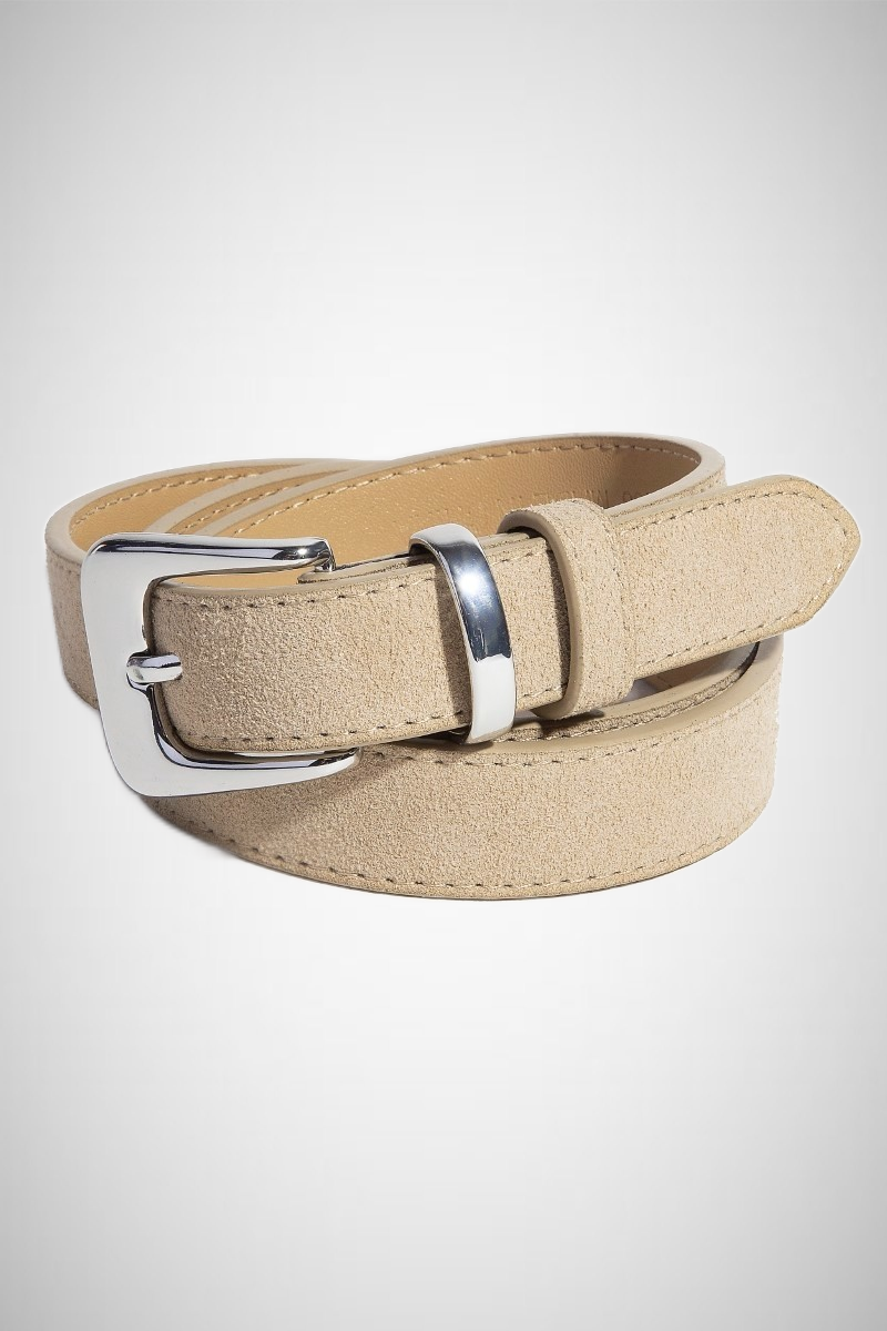 Simple Faux Suede Belt (8258938011856)