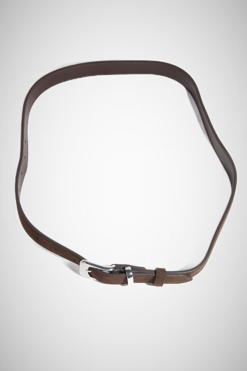Simple Faux Suede Belt (8258938011856)