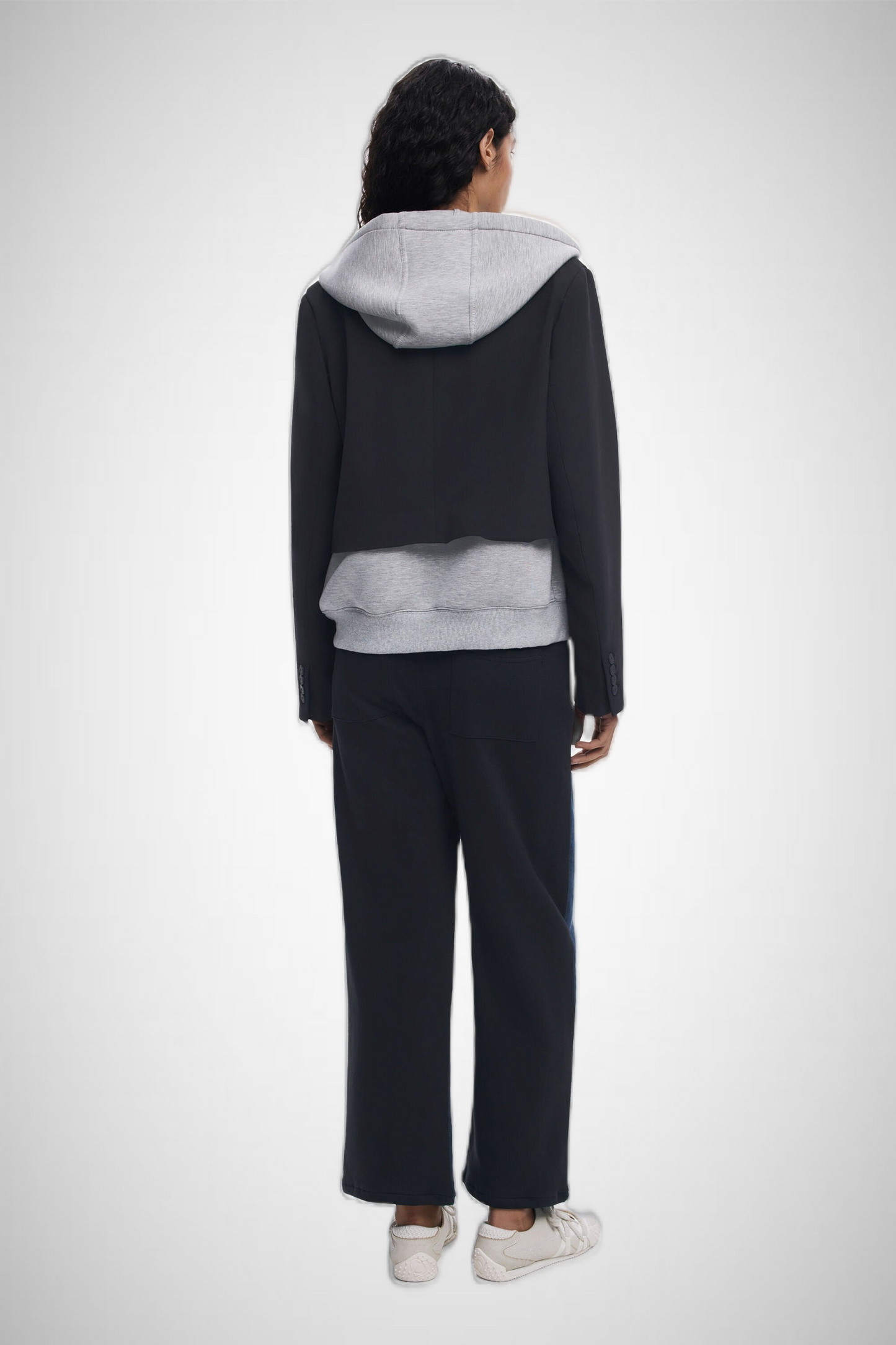 Combined Knit Blazer (8337562173648)