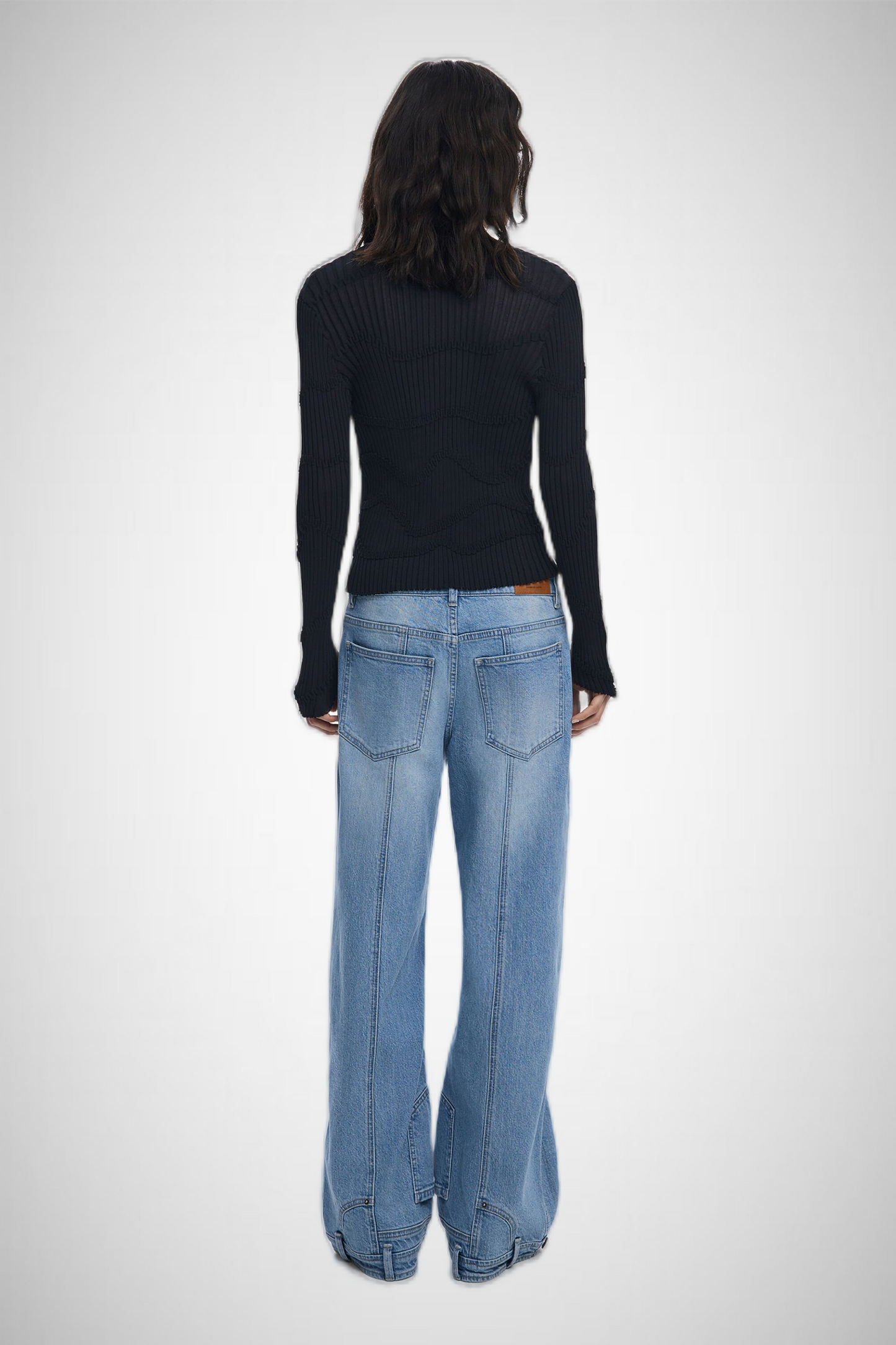 Fitted Textured Cardigan (8337562206416)