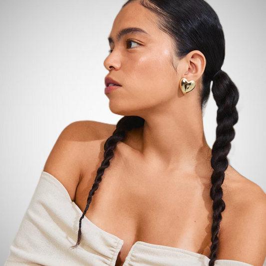 Annemette Earrings Gold-Plated (8302557692112)