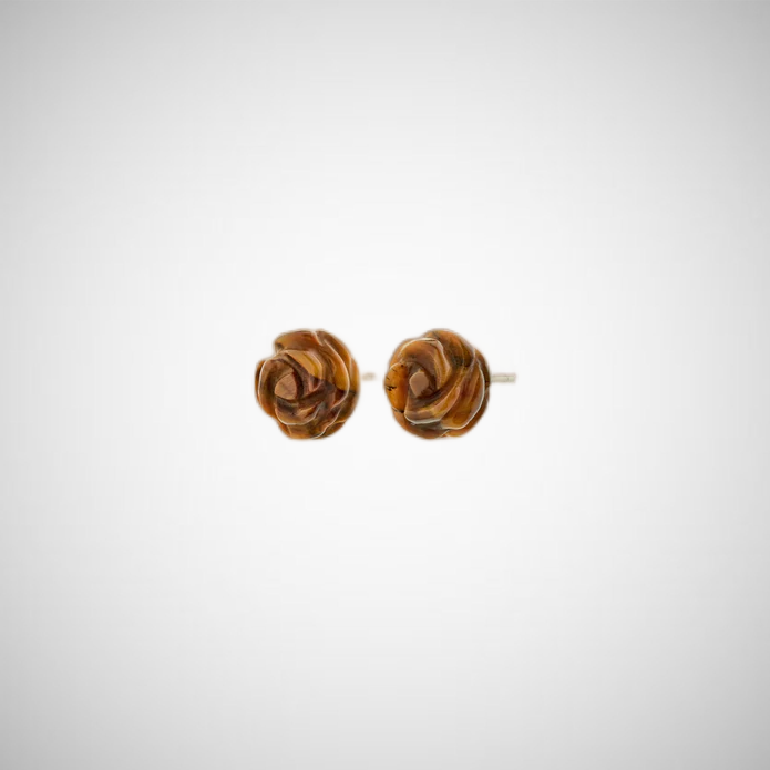 Adem Tiger Eye Earrings (8302557757648)