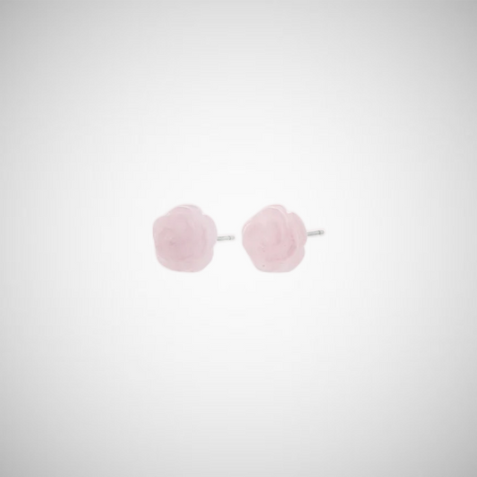 Adem Rosequartz Earrings (8302557724880)