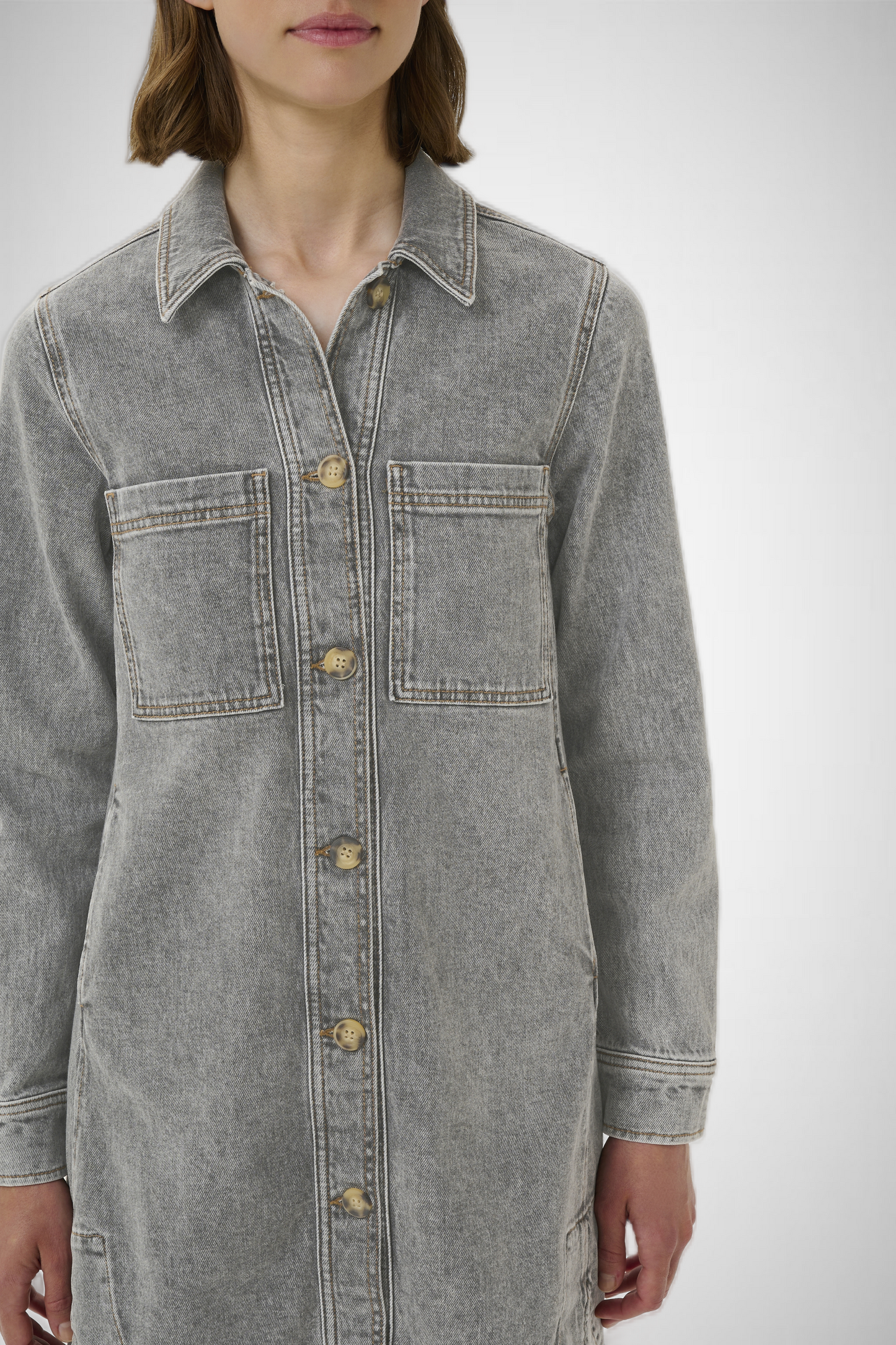 Nanas Denim Dress (8332017074384)