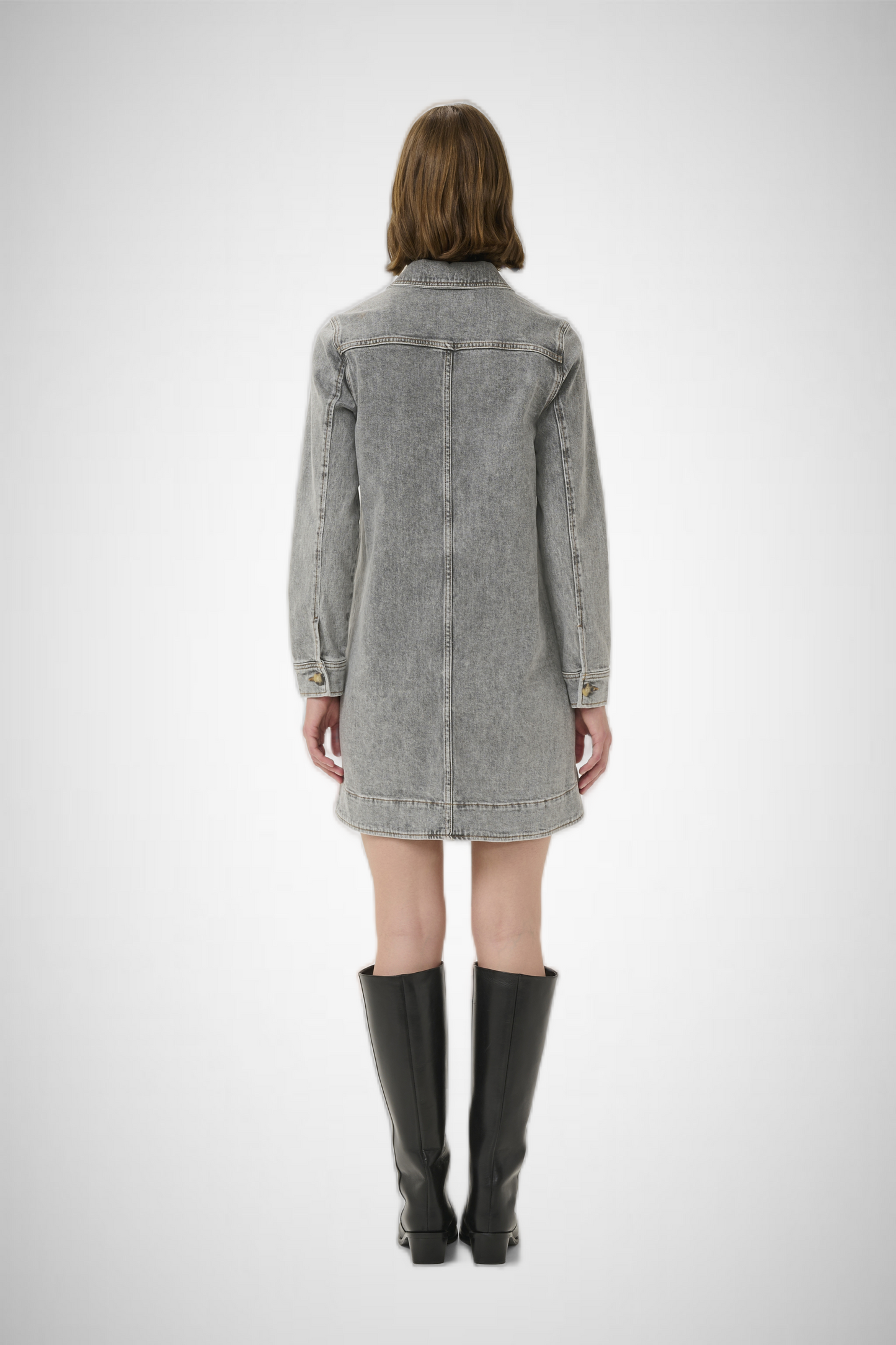Nanas Denim Dress (8332017074384)