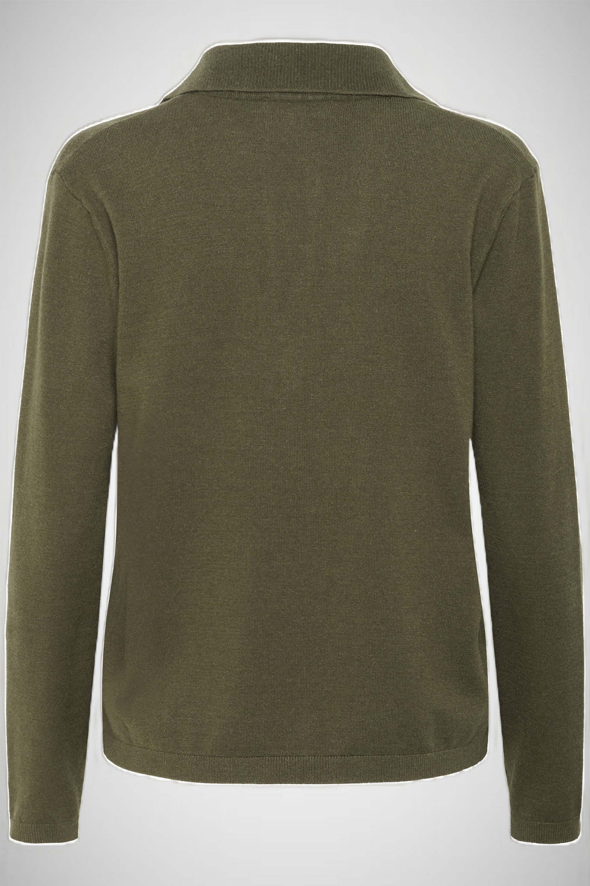 Spina Regular Polo Pullover Ls (8342365077712)