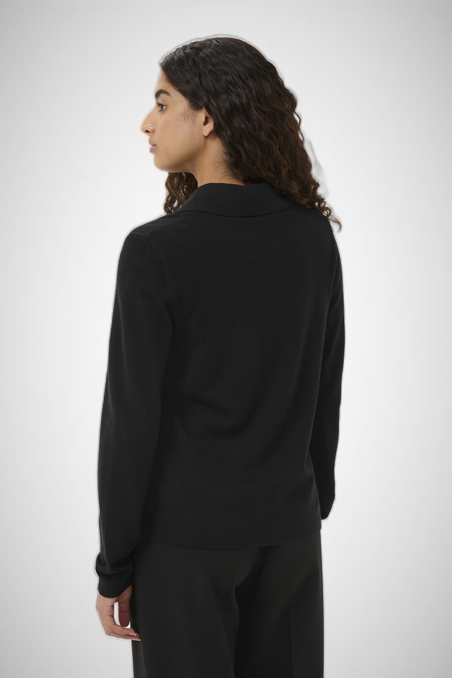 Spina Regular Polo Pullover Ls (8342365077712)