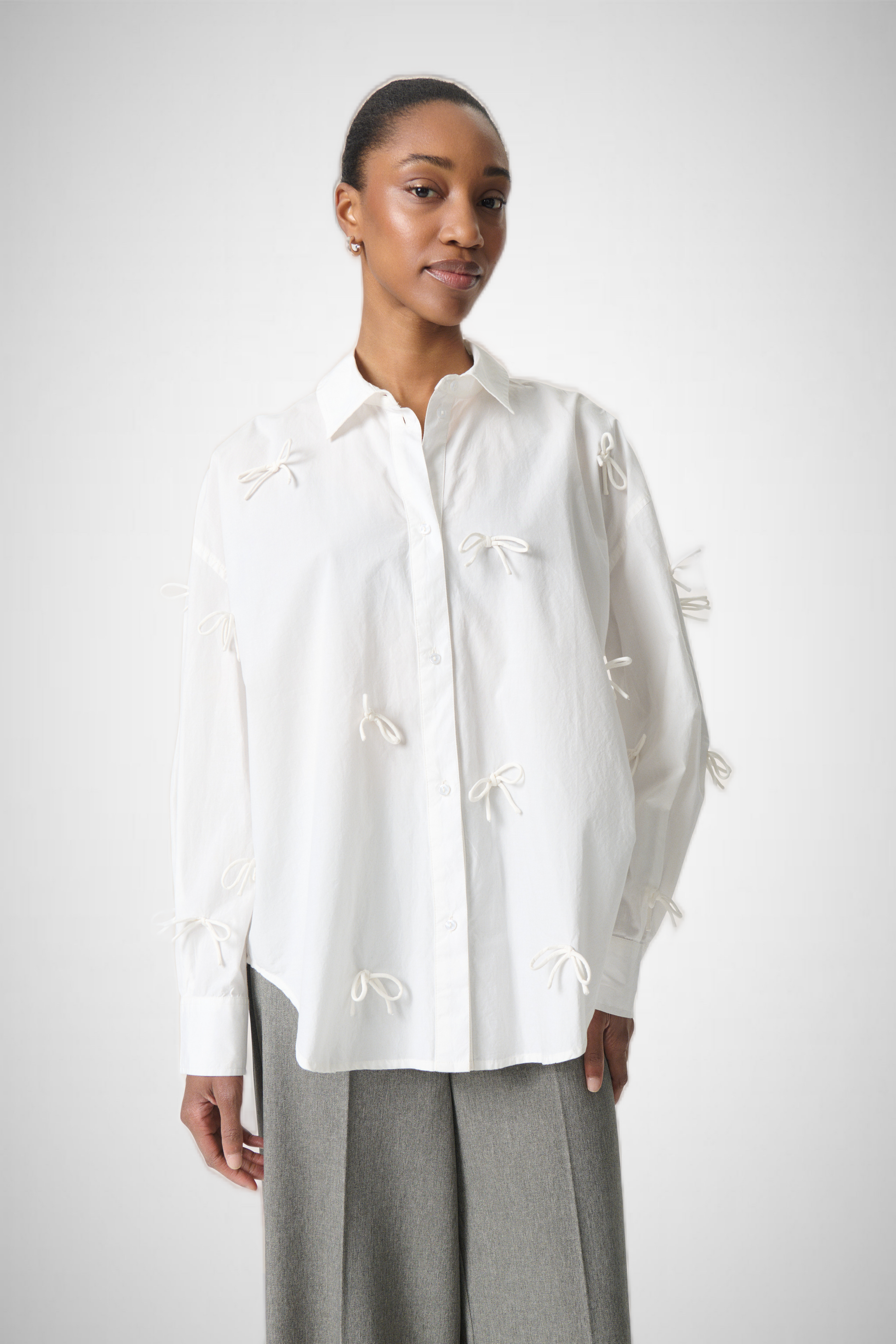 Joa Bow Shirt Ls (8342365241552)