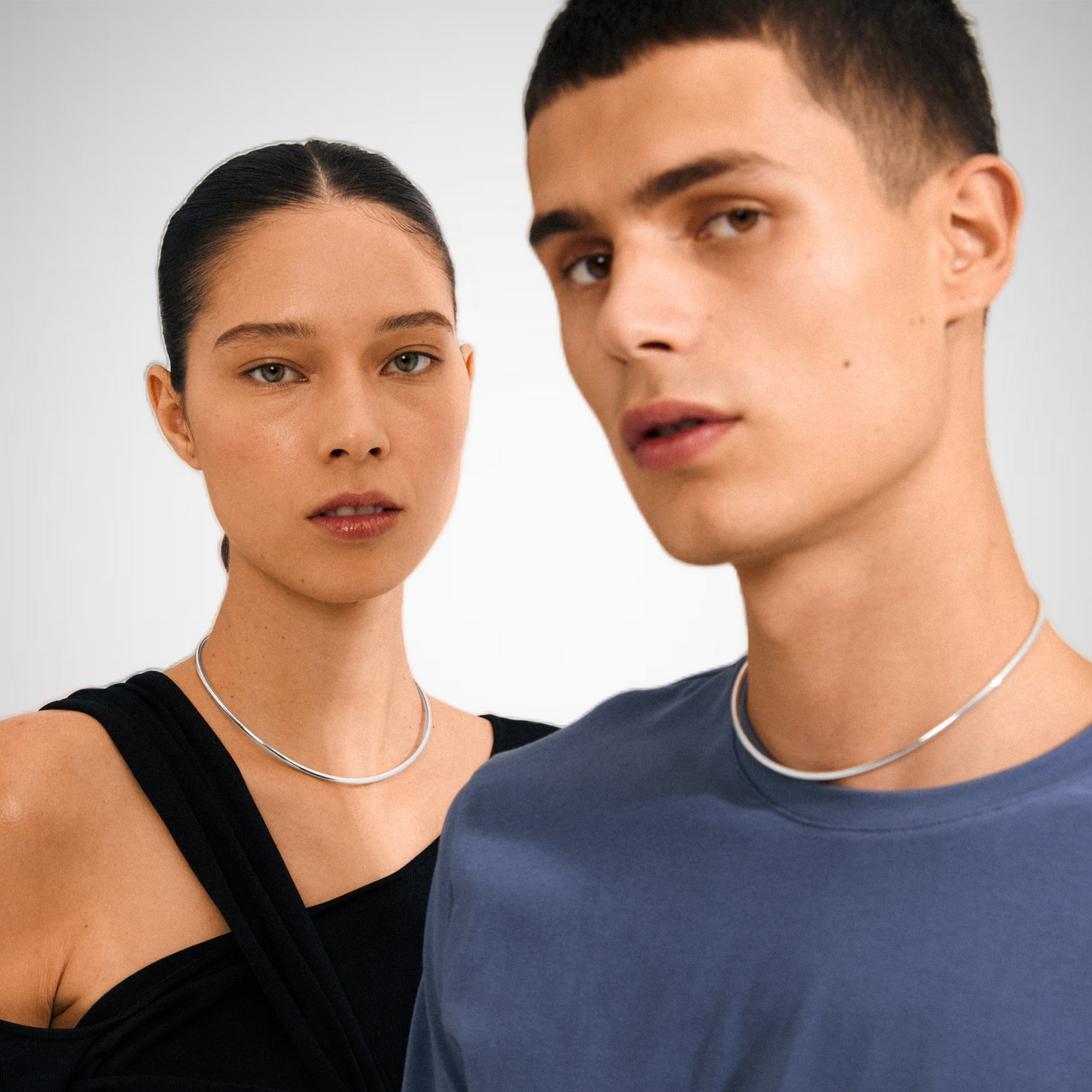 Charm Choker Silver-Plated (8335104114896)