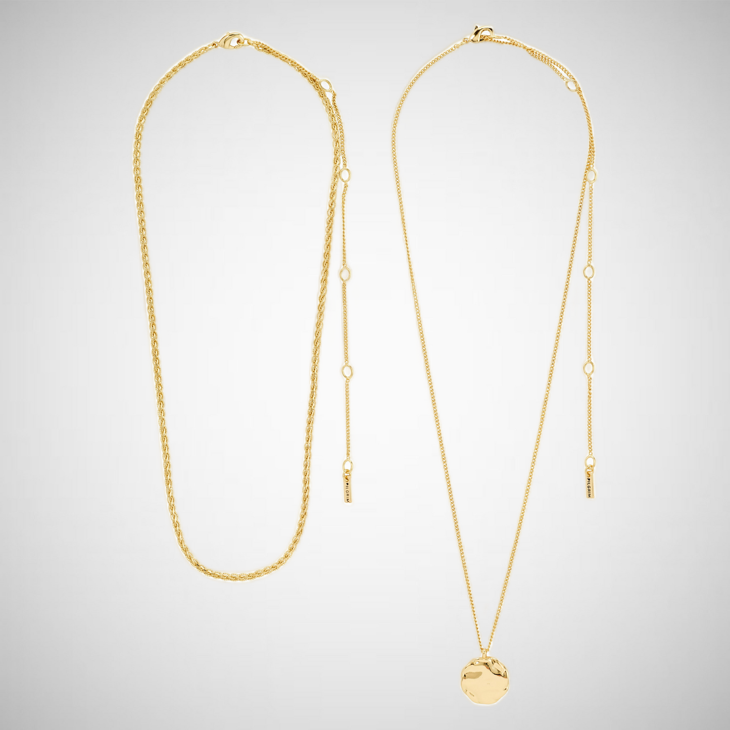 Declan Necklace 2-In-1 Set, Gold-Plated (8335104311504)
