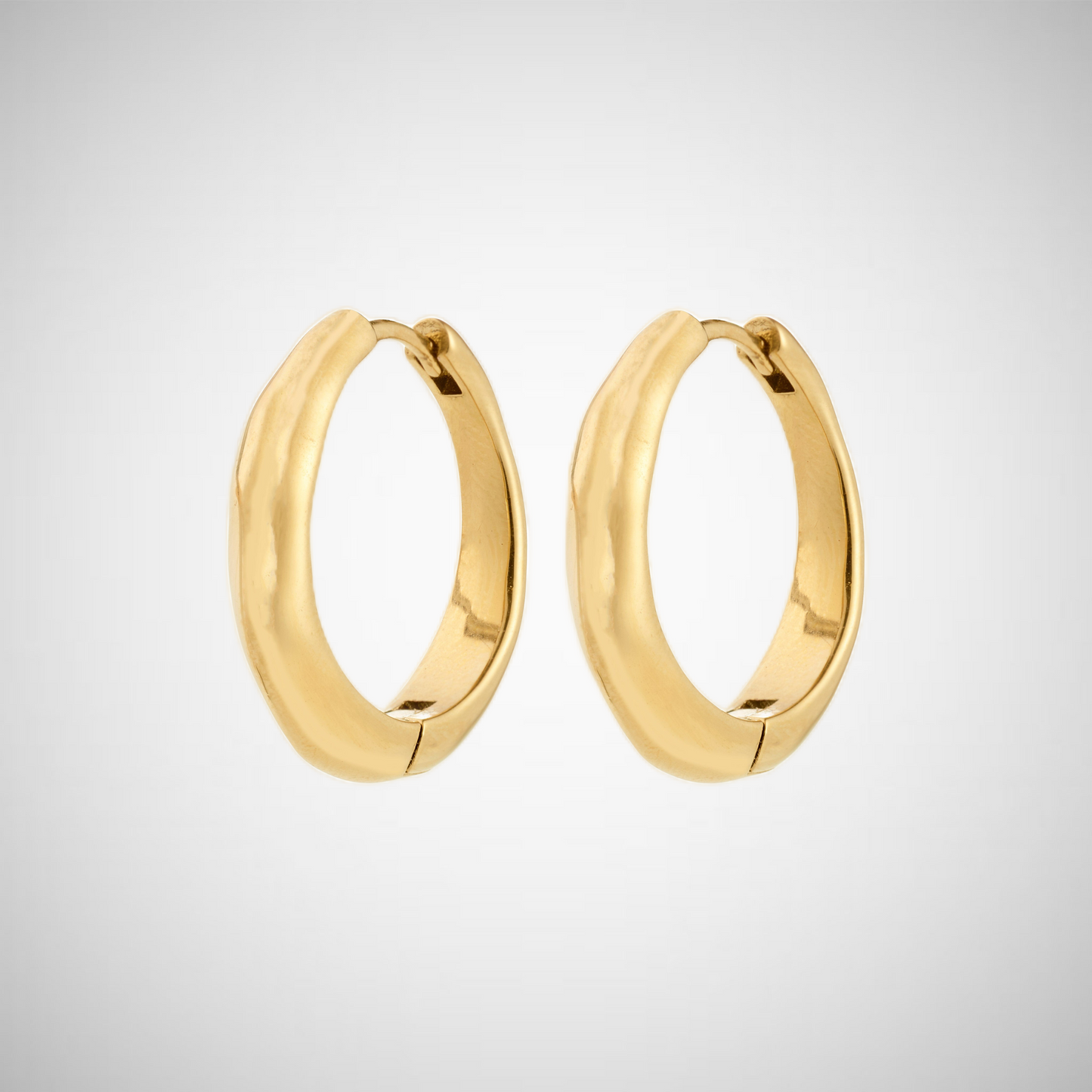 Harrison Hoops Gold-Plated (8335104475344)