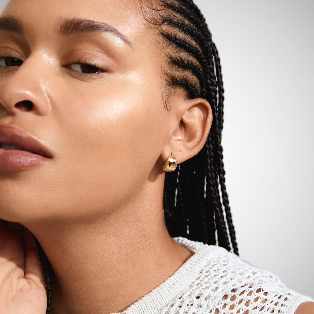 Jua Recycled Earrings Gold-Plated (8302556152016)