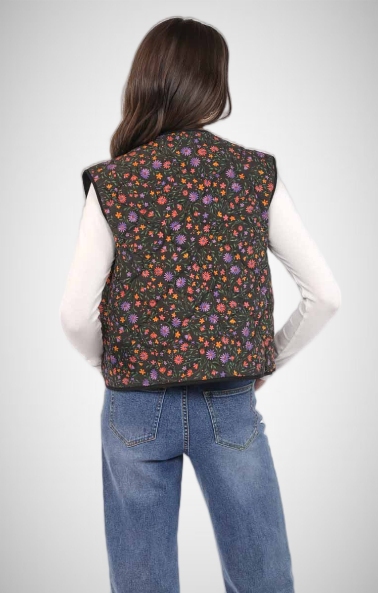 Garden Party Quilted Vest (8332365267152)