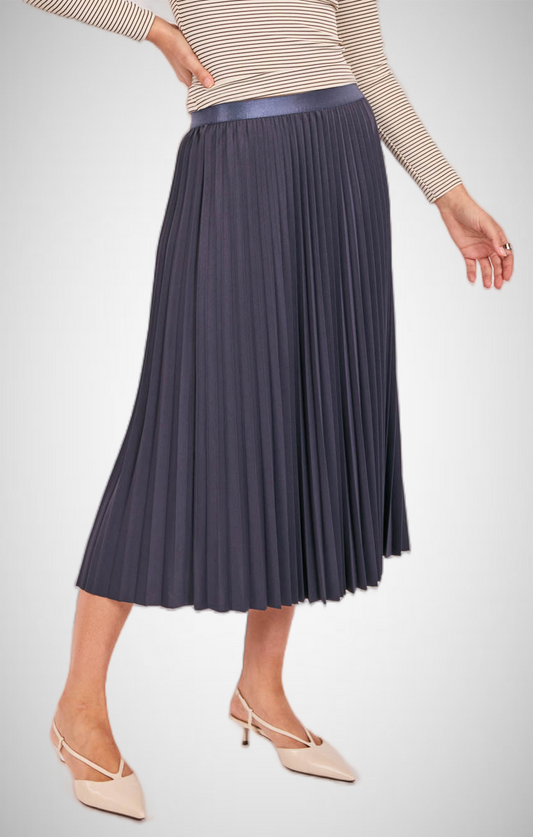 Full Of Charm Pleated Midi Skirt (8350639456464)
