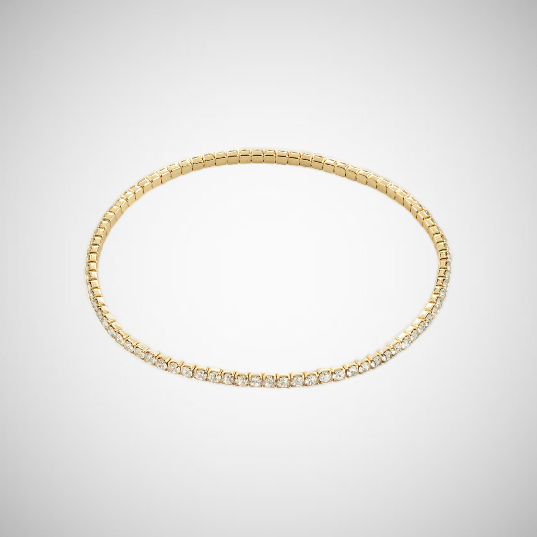 Bracelet Aarash Gold Plated Crystal (8302558773456)