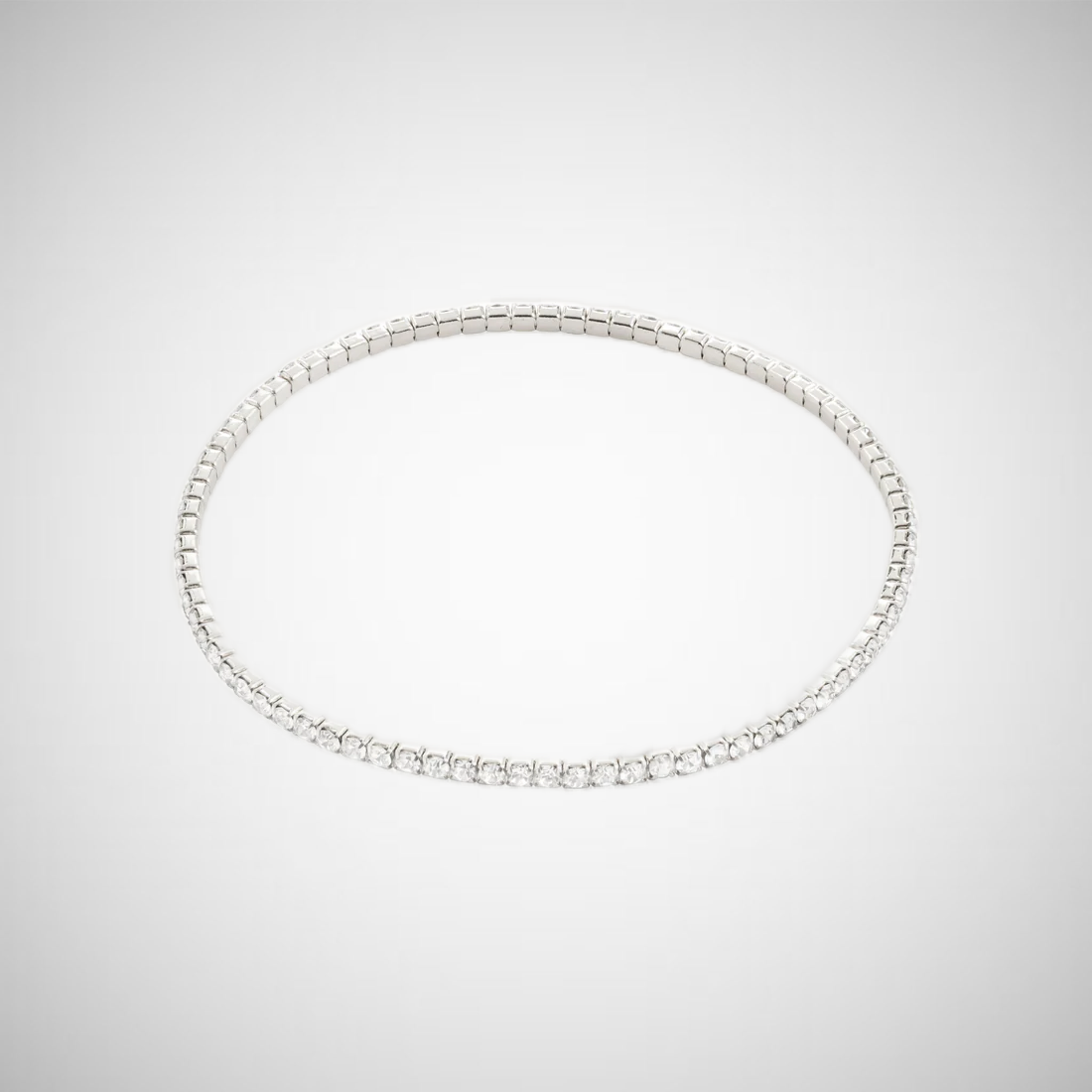 Bracelet Aarash Silver Plated Crystal (8302558707920)