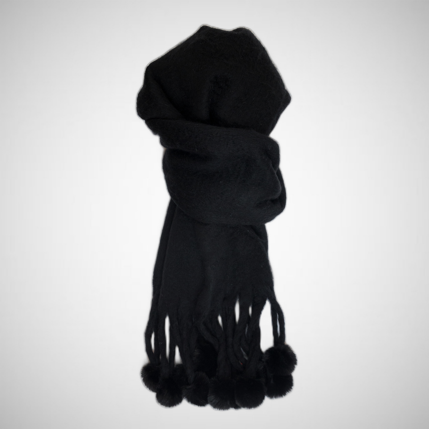 Pompom Scarf (8333111263440)