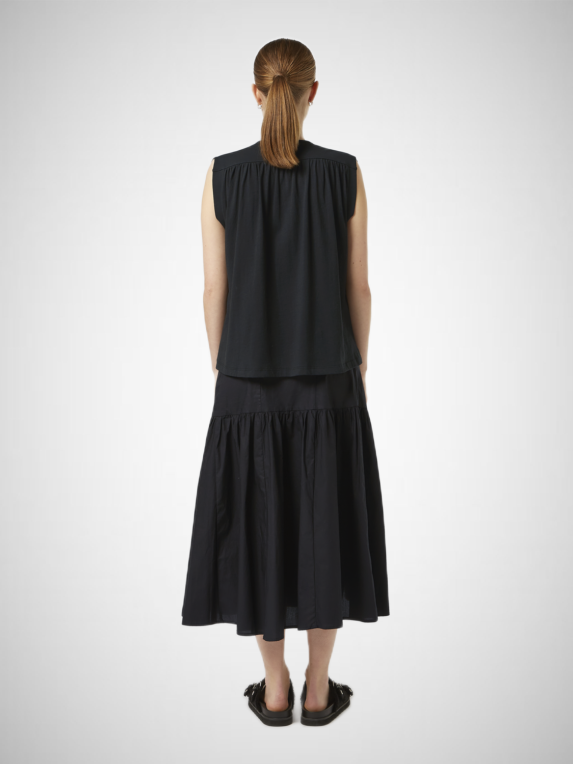 Drapey V-Neck T-Shirt (8256633077968)