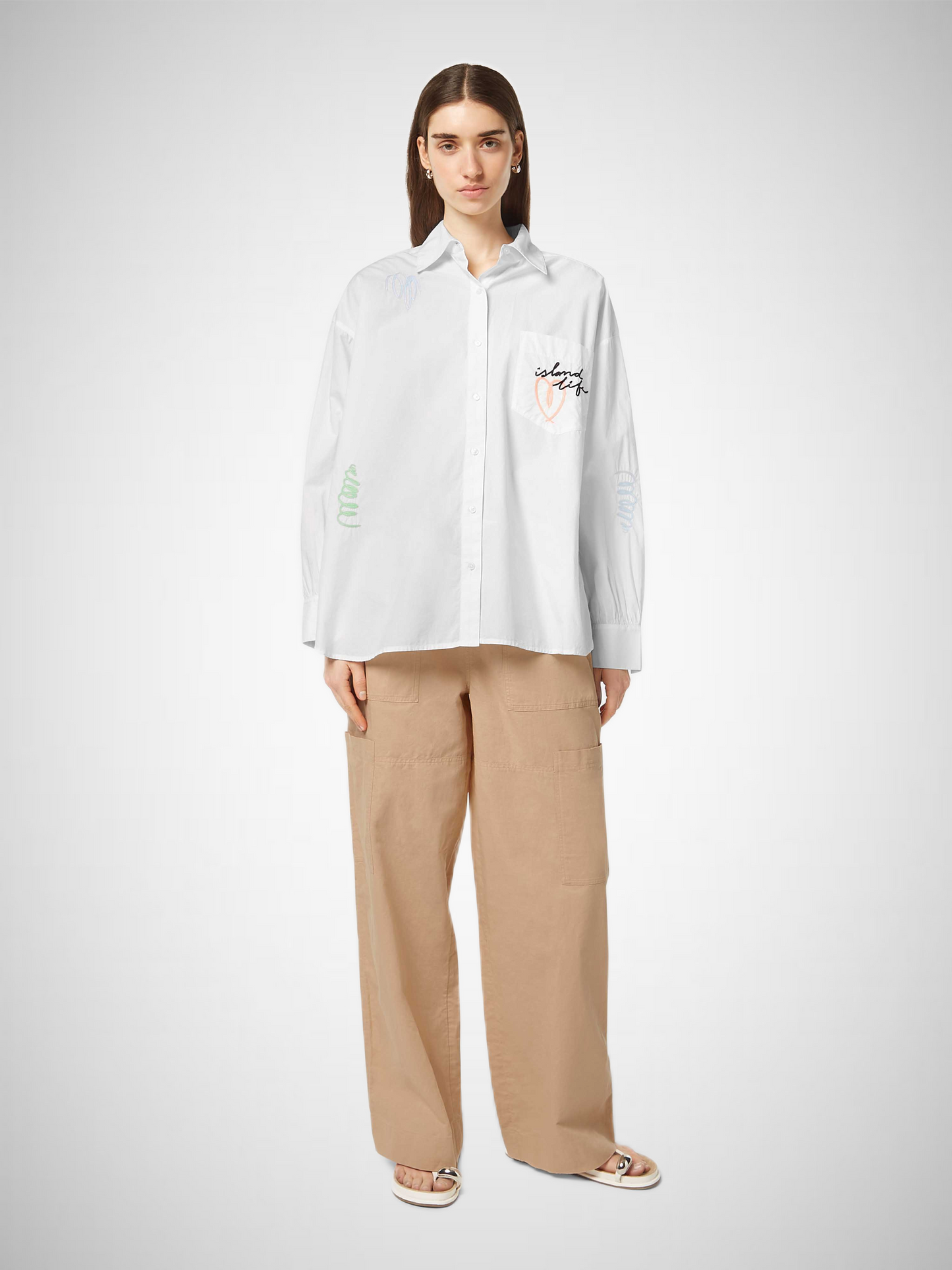 Embroidered Poplin Shirt (8290216902864)